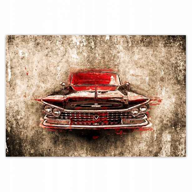 Plakáty 185x125 Červený Buick