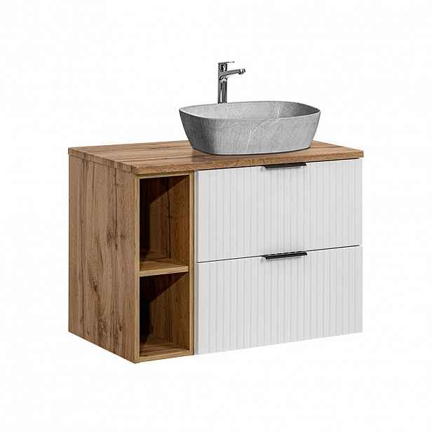 Petits-meubles UMYVADLO 80.6cm Adriel Bílá