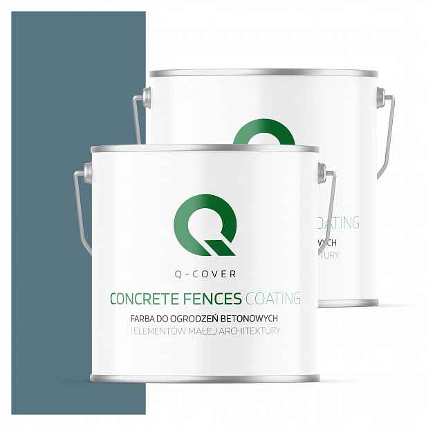 Barva Pro Malování Plotů Betonových Květináčů, Barva Tmavě Modrá F136 5L