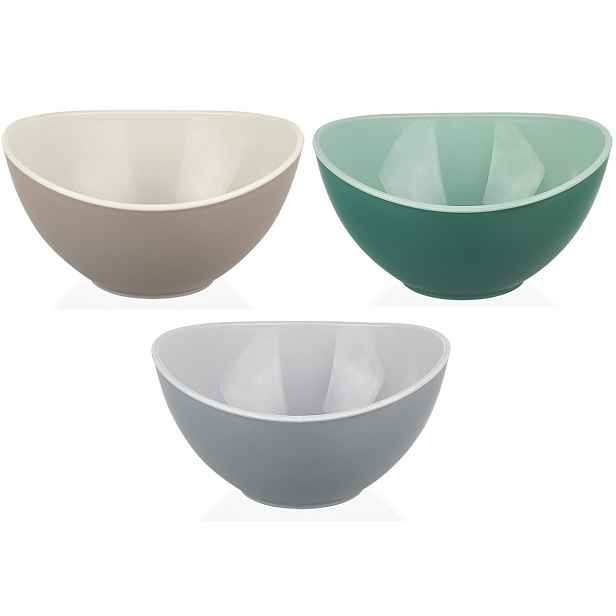 PROHOME - Miska 3l Este DoubleColor různé farby