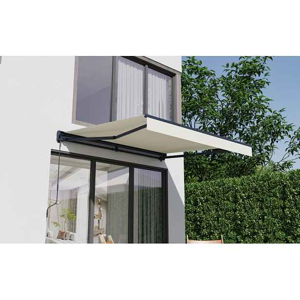 Elektrická markýza BestBerg BBSU-E295BG / 295 x 250 cm / béžová