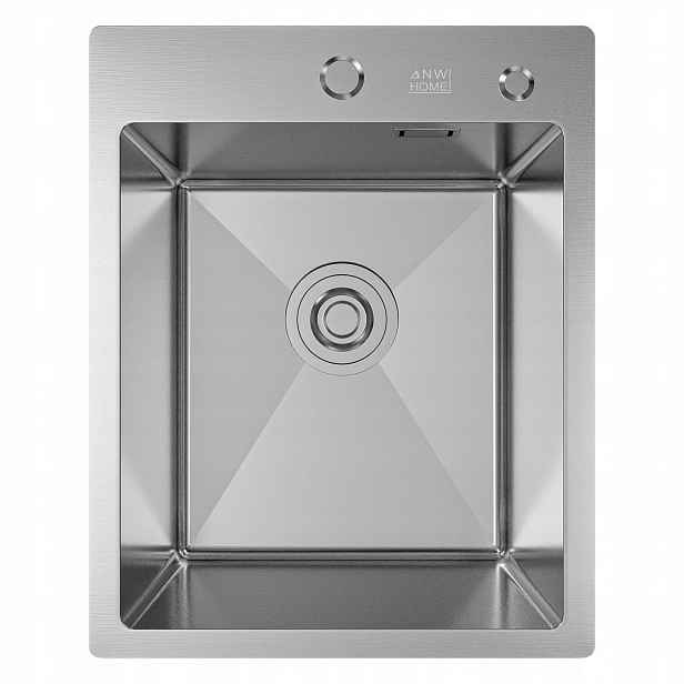 Kuchyňský Dřez 40X50 CM Nerezová Ocel 304 Inox S Dávkovačem