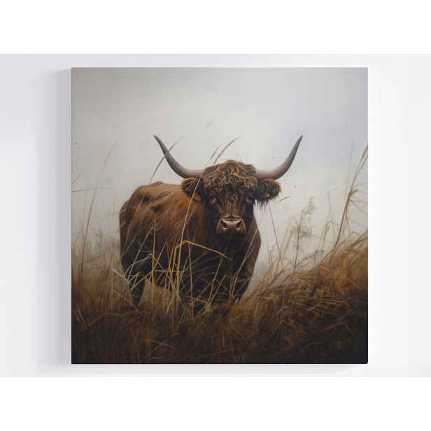 Obraz Na Plátně Canvas Zvíře Fauna Kráva Skotská Skotsko Highland 50x50