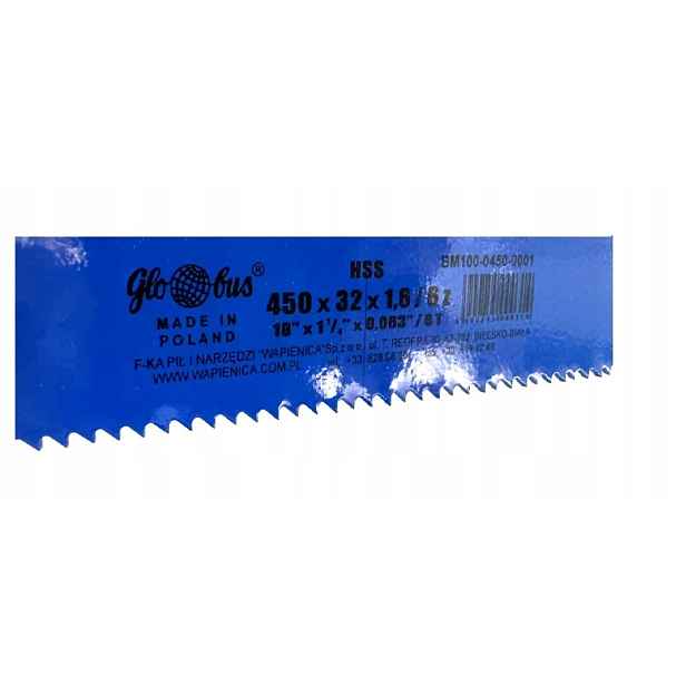 Pilový List podle Pn 450x32x1,6/6 BM100-0450-0001