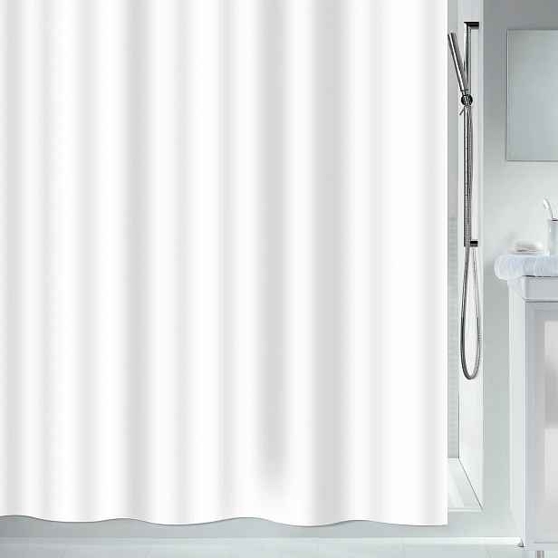 Spirella sprchový závěs Securitas, bílý, 180 x 200 cm, polyester