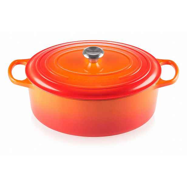 Víko Le Creuset Oranžové 35 cm 8.9 l