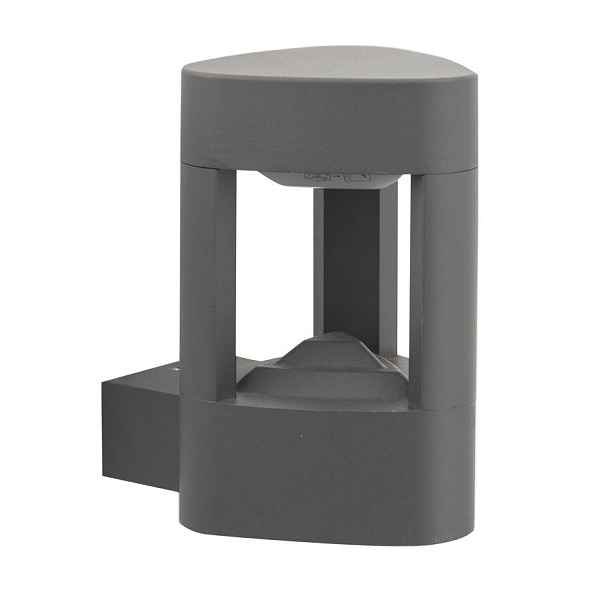 Venkovní nástěnné svítidlo tmavě šedé, moderní, 20 cm, IP54 Su-ma