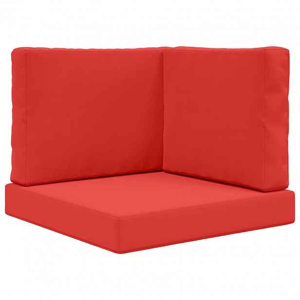 vidaXL Venkovní polštář na pohovku Polyester Červená 60 x 60 cm