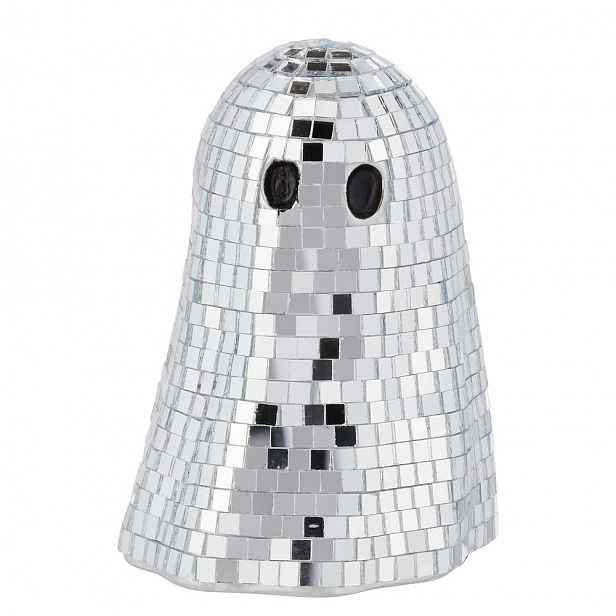 Butlers DISCO Malý duch 10 cm - stříbrná