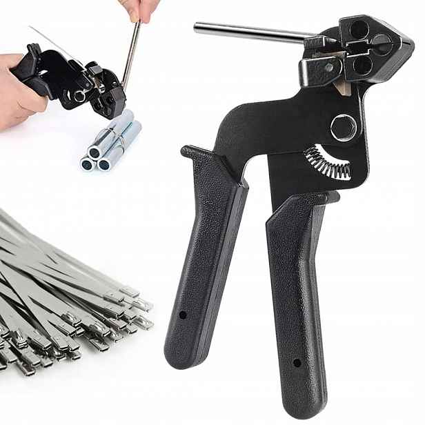 Kleště Na Krimpování Kabelových Pásků Z Nerezové Oceli 12 MM