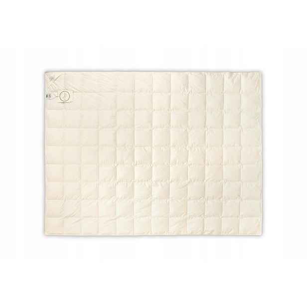 Letní péřová přikrývka Organic Cotton 100% peří 200x200, Amz