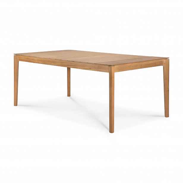 Venkovní jídelní stůl Bok 200 cm - teak - obdélníkový - Ethnicraft