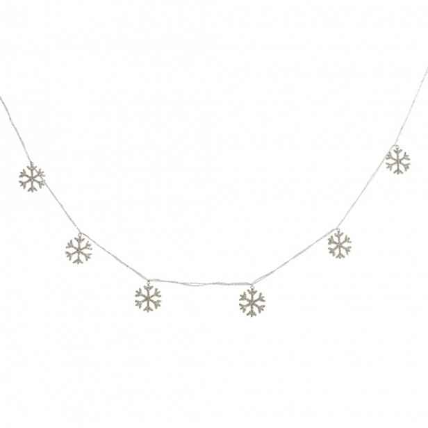 Butlers ROYAL HEIGHTS Girlanda vločky 180 cm