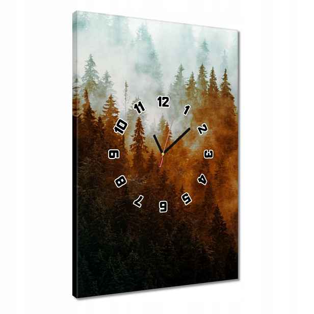 Hodiny 40x60 Podzimní krajina Hory