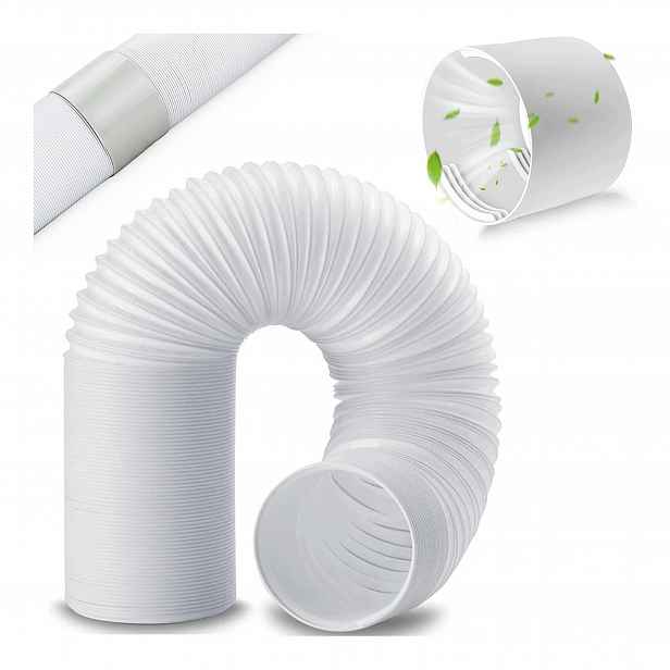 Hadice k klimatizátoru flexibilní výstupní vzduchová hadice 150 mm 2 m adaptér