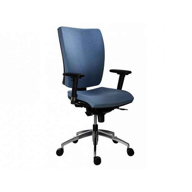 Kancelářská židle modrá 63 cm