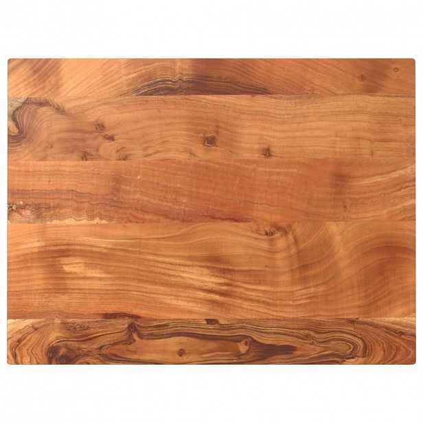 vidaXL Stolní deska 80x60x3,8 cm obdélníková masivní akáciové dřevo