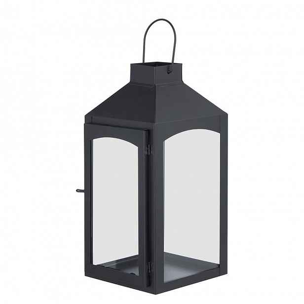 Butlers LIGHTHOUSE Lucerna 30 cm - černá