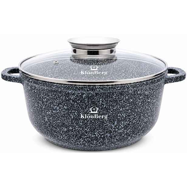 Hrnec Marmurový Zapékací Mísa Nepřilnavý Non Stick 26CM 5,5L KlönBerg