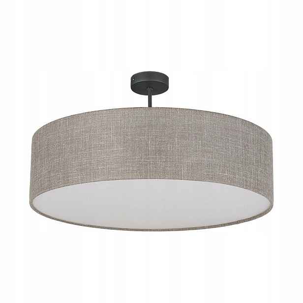 Stropní svítidlo šedé kovové 4 zdroje E27 60 cm Rondo Salon Tk Lighting