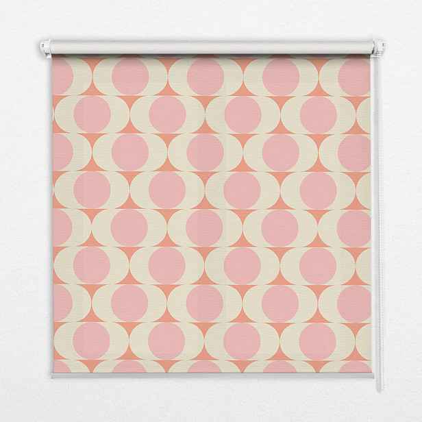 TULUP VNITŘNÍ roleta - okenní roleta - roleta - 70x140 cm - Abstraktní oči