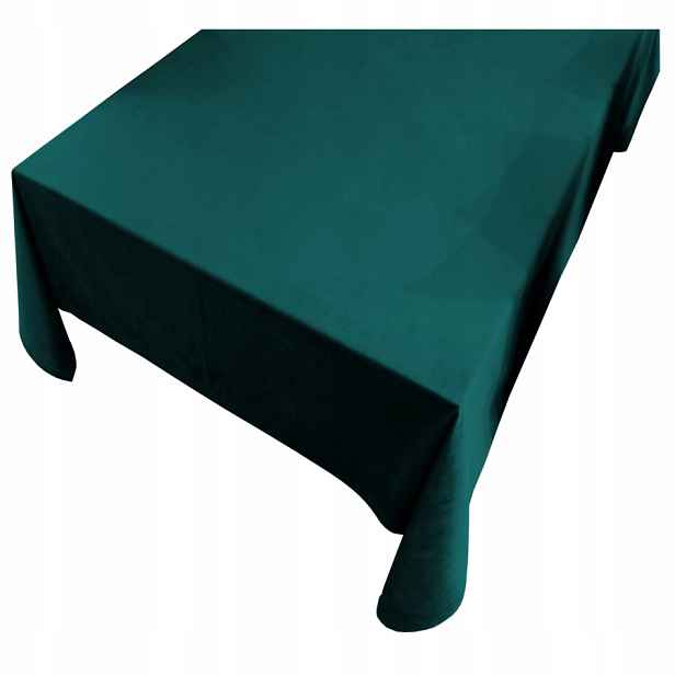 Velurový Ubrus Imperial 140x180 cm, sametový vzhled, tmavě modrá