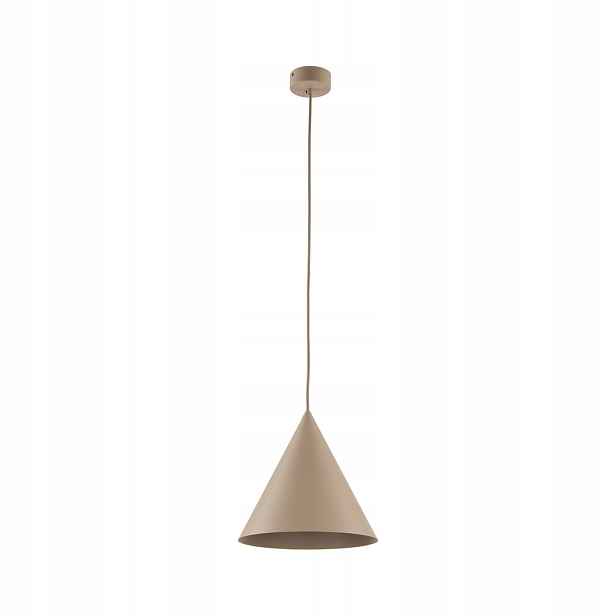 Závěsná Lampa Cono Béžová Nad Deskou Stolu Závit E27 10620 Tk Lighting