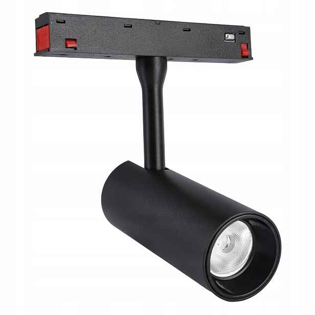 Led spotový kolejnicový reflektor, lampa 12W 4000K Ugr 16
