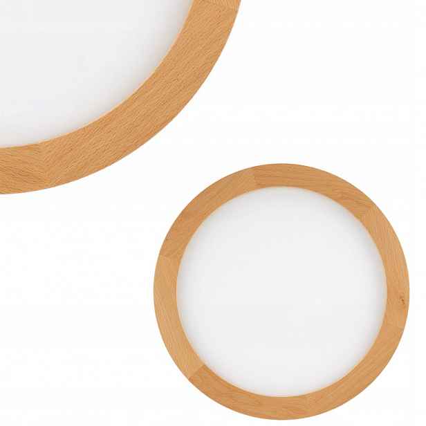 Stropní svítidlo kulatá fi30 cm dřevěná Aqua Wood 24W Led Tk Lighting
