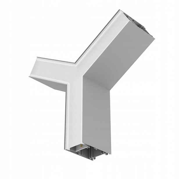 Spojka pro lineární svítidla 10.2W 1300lm Cct Tvar Y Šedá Office Linear