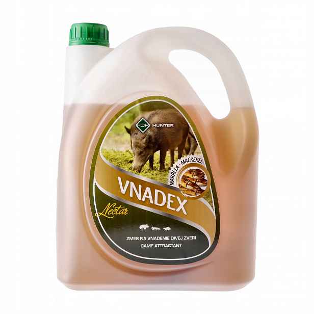 Tekutina na vábení zvěře For Vnadex 4 kg s vůní uzené makrely