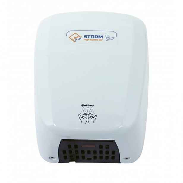 Vysoušeč rukou Jet Dryer STORM bílý kov 8596220006387