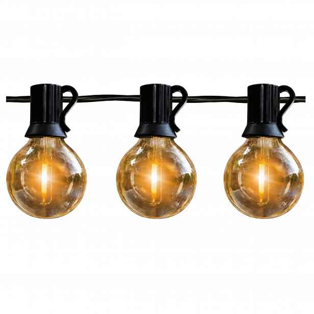 Zahradní Girlanda Vivreal G40 SL-210 20M 25 Led Dálkový Ovladač Stmívání