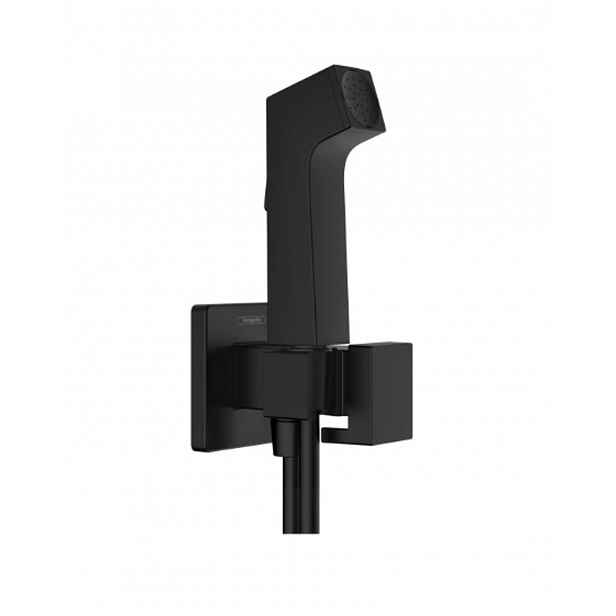 Hansgrohe - Nástěnný ventil s ruční bidetovou sprškou, matná černá 29231670