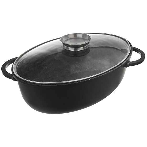 pekáč 43x30x19cm GRANDE Aroma, indukce, poklice sklo