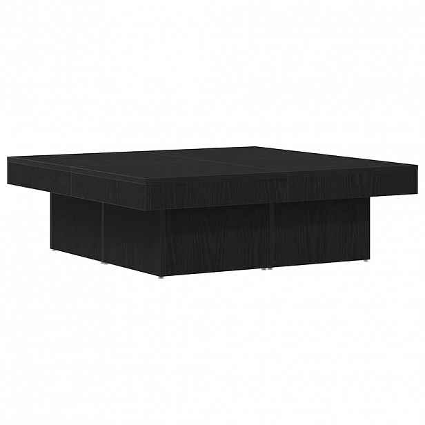 vidaXL Konferenční stolek Černý dub 90 x 90 x 28 cm Kompozitní dřevo