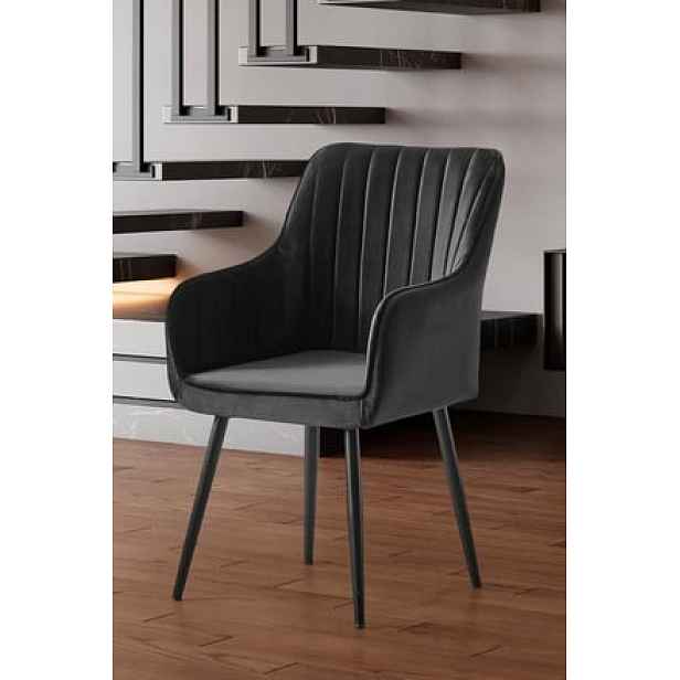 Židle Nova - Anthracite, Black