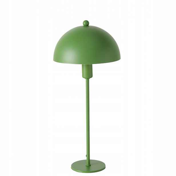 Stolní Lampa Houba Zelená Kovová Na Stůl Petunia 41X18X18 CM