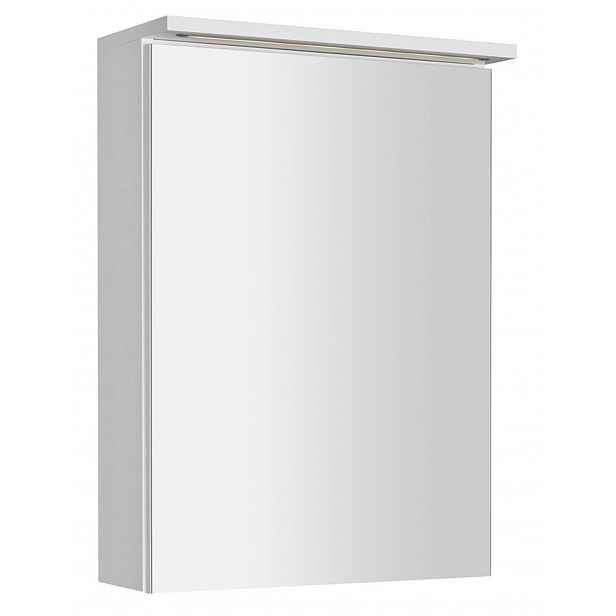 Aqualine KAWA - Zrcadlová skříňka s LED osvětlením, 50x70x22 cm, bílá WGL50S