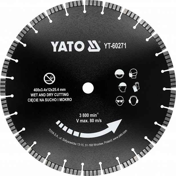 Yato Kotouč Pro Řezačku 400 MM YT-60271