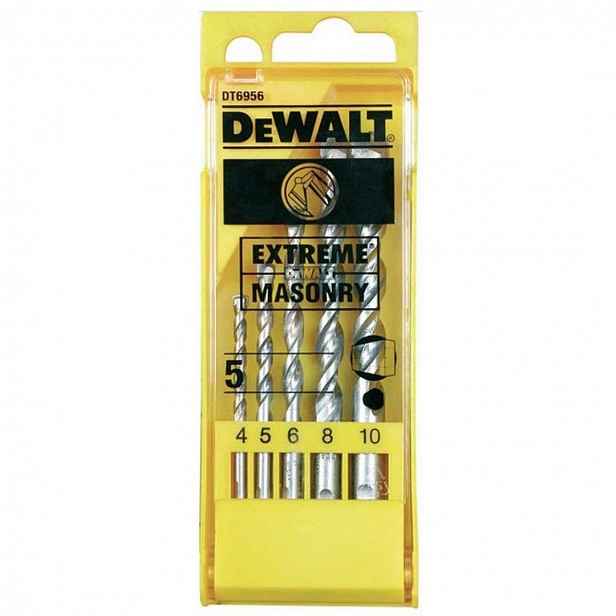 DeWALT - 5dílná sada vrtáků do zdiva DT6956