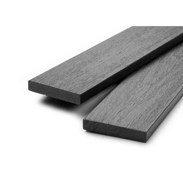 Plotovka dřevoplastová DŘEVOplus PROFI grey oblouk 15×80 mm
