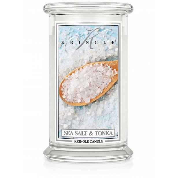 Velká svíčka Sea Salt & Tonka Kringle Candle