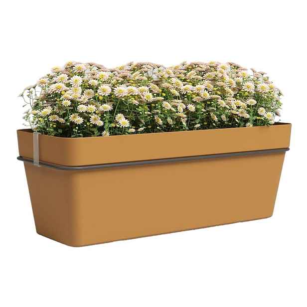 Závěsný samozavlažovací truhlík z recyklovaného plastu 50 cm Capri – Artevasi