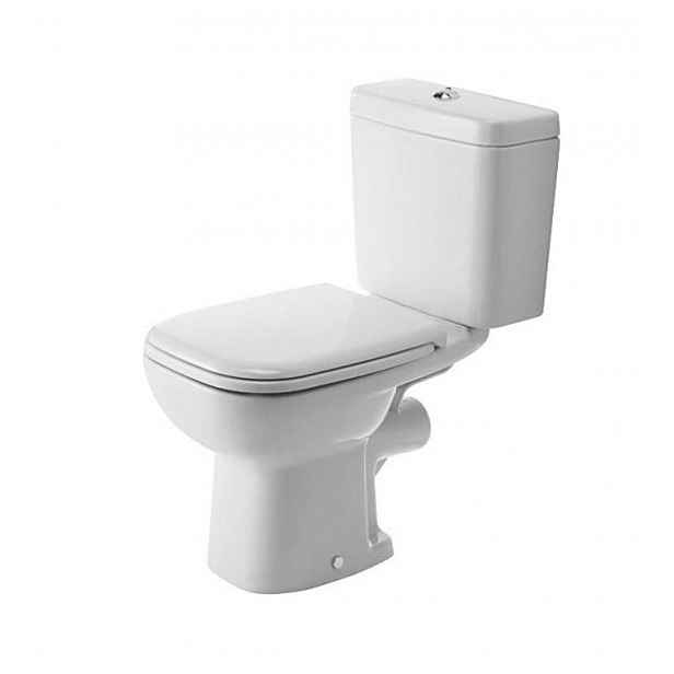 Duravit D-Code - WC kombi mísa, zadní odpad, bílá 21110900002