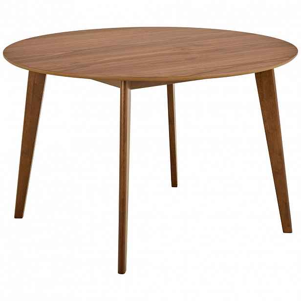 MID.YOU JÍDELNÍ STŮL, ořech, kaučukové dřevo, barvy vlašských ořechů, 105/105/76 cm