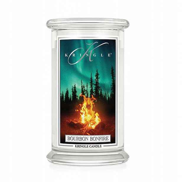 Velká svíčka Bourbon Bonfire Kringle Candle