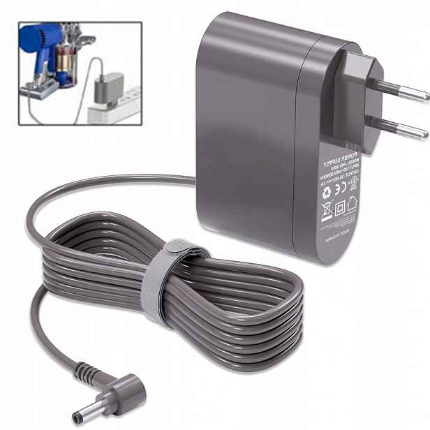Napájecí Adaptér Vysavače 1.8 M Pro Dyson V10 V11 V12 V15 SV12 30,45 V