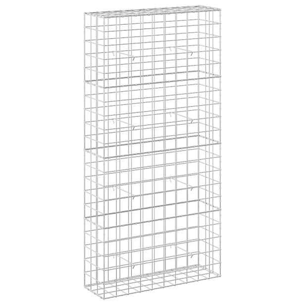 vidaXL Gabion s drátem 5 mm a síťkou 10x10 cm 100x30x200 cm
