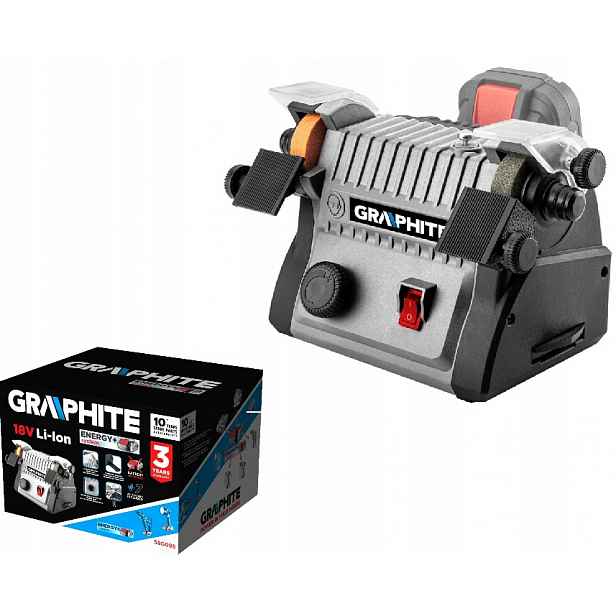 Mini stolní bruska Aku 3v1 18V Graphite Solo